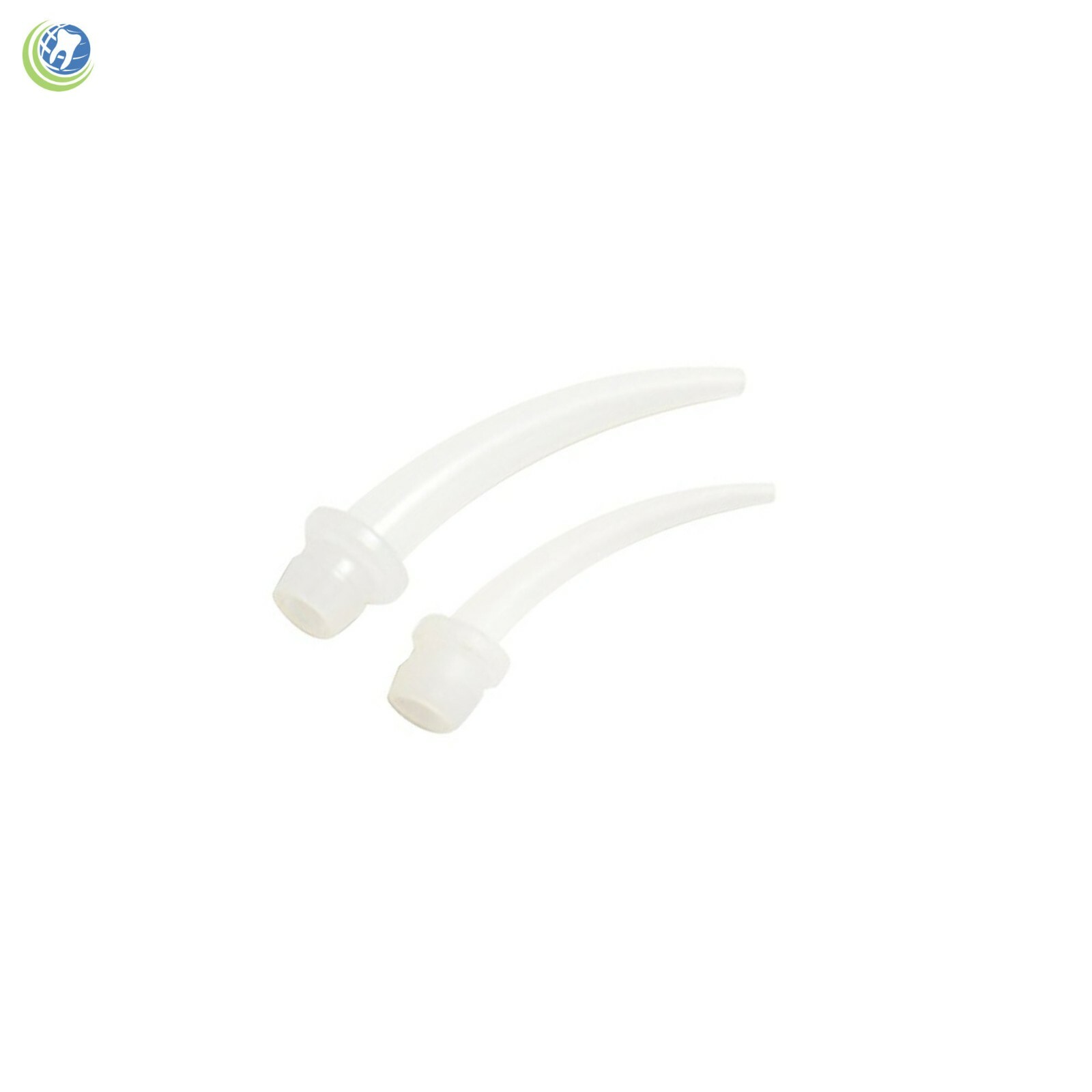 Dental Intra Oral Impression Dispensing Tips for Build-Up Material 100/bag White