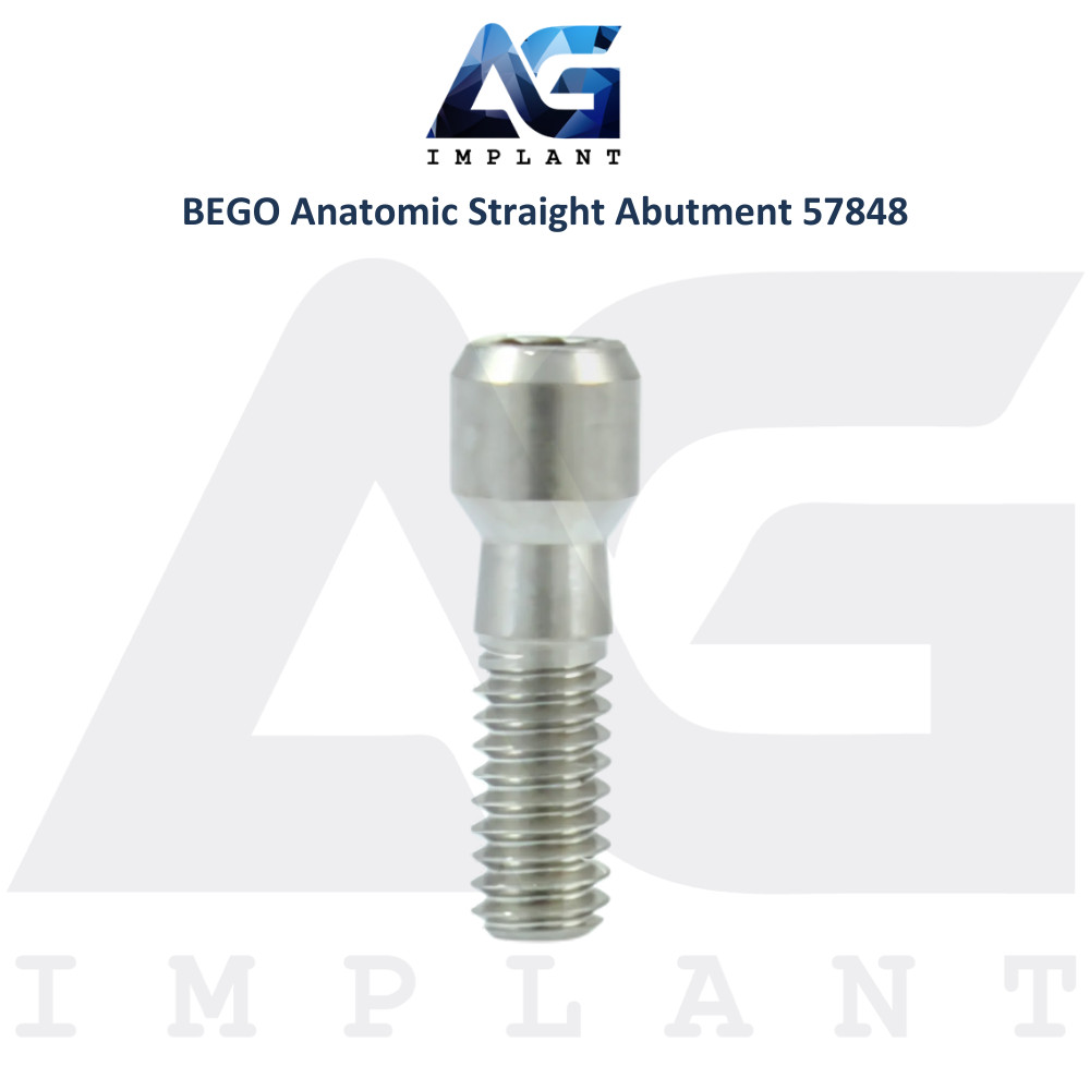 10 Anatomic Straight Prosthetics Compatible with BEGO® Ø4.1mm – 57848 Dental