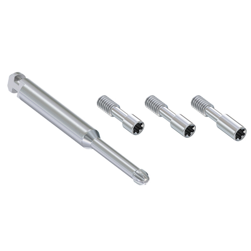 5x Angulated Anti Rotational Ti-Base Cad/Cam Prosthetic Int Hex 2.42 Library