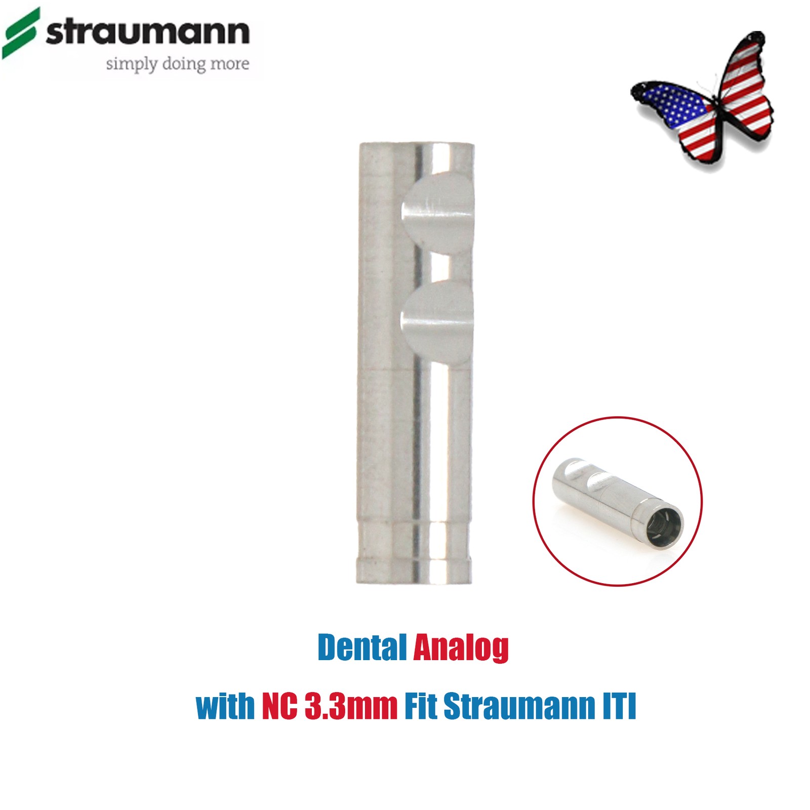Straumann Implant Healing Abutment Scan Body Lab Analog Impression Coping BL BLT