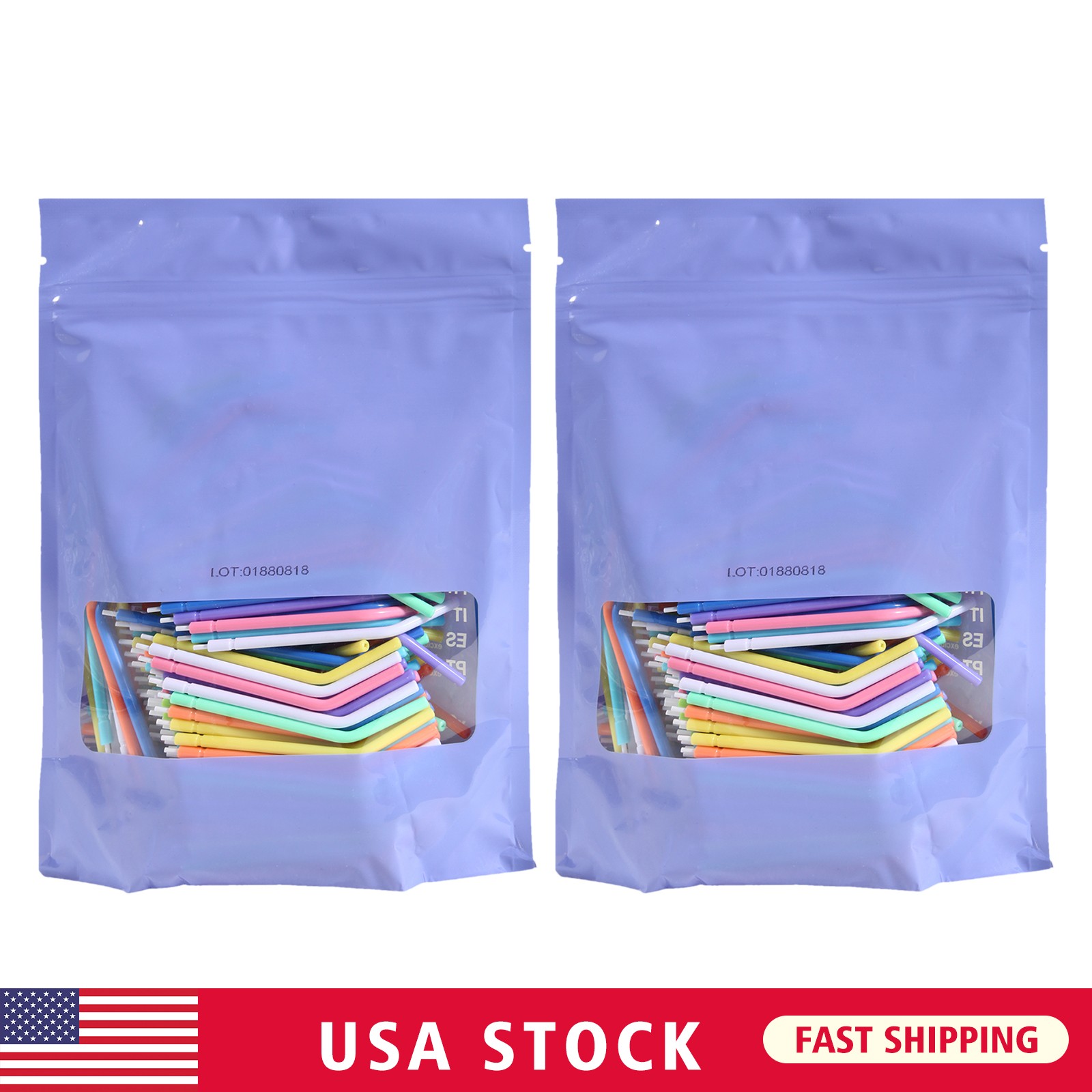10 packs Dental 3 Way Air Water Syringe Disposable Spray Tips Triple Nozzle Tube