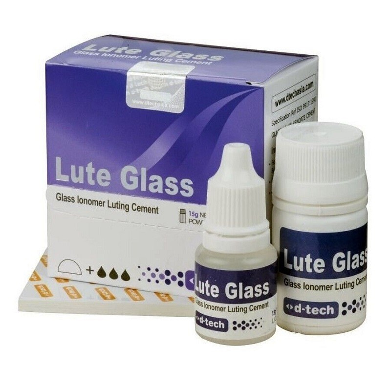 D Tech Lute Dental Glass Ionomer Luting Cement Free Shipp