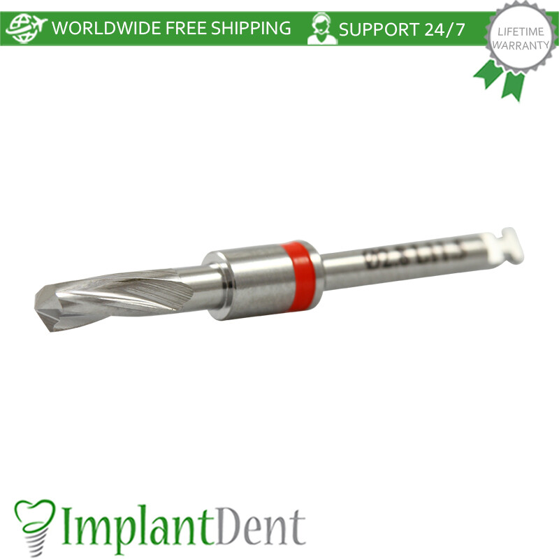 1x Dental Integral Stopper Drill 2.8mm Stainless Steel Dentistry Tool