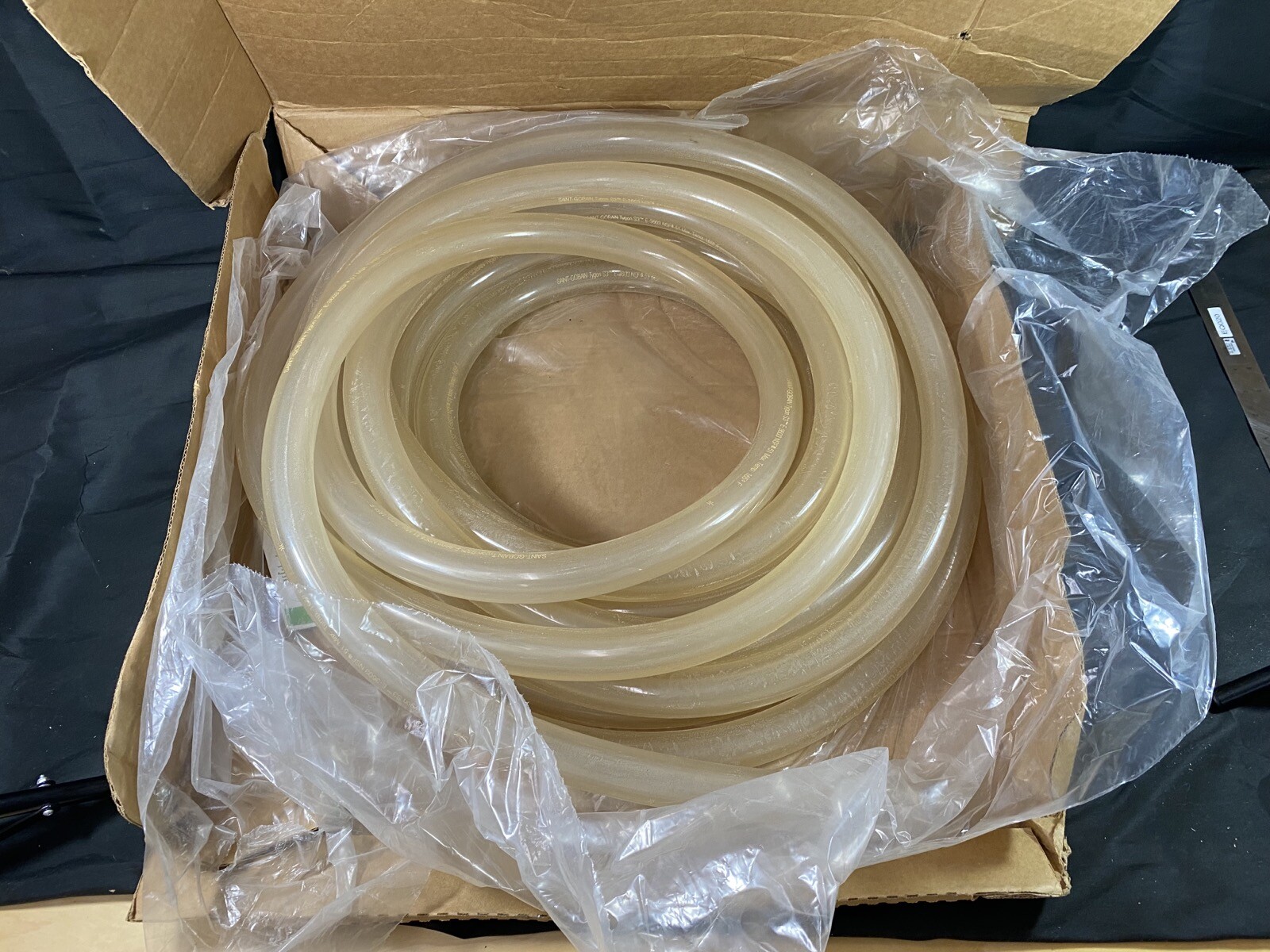 TYGON 5/8″ ID 1-3/8″ OD 3/8″ Wall ~40 Feet Flexible Tubing E-3603 (40’/Pk)
