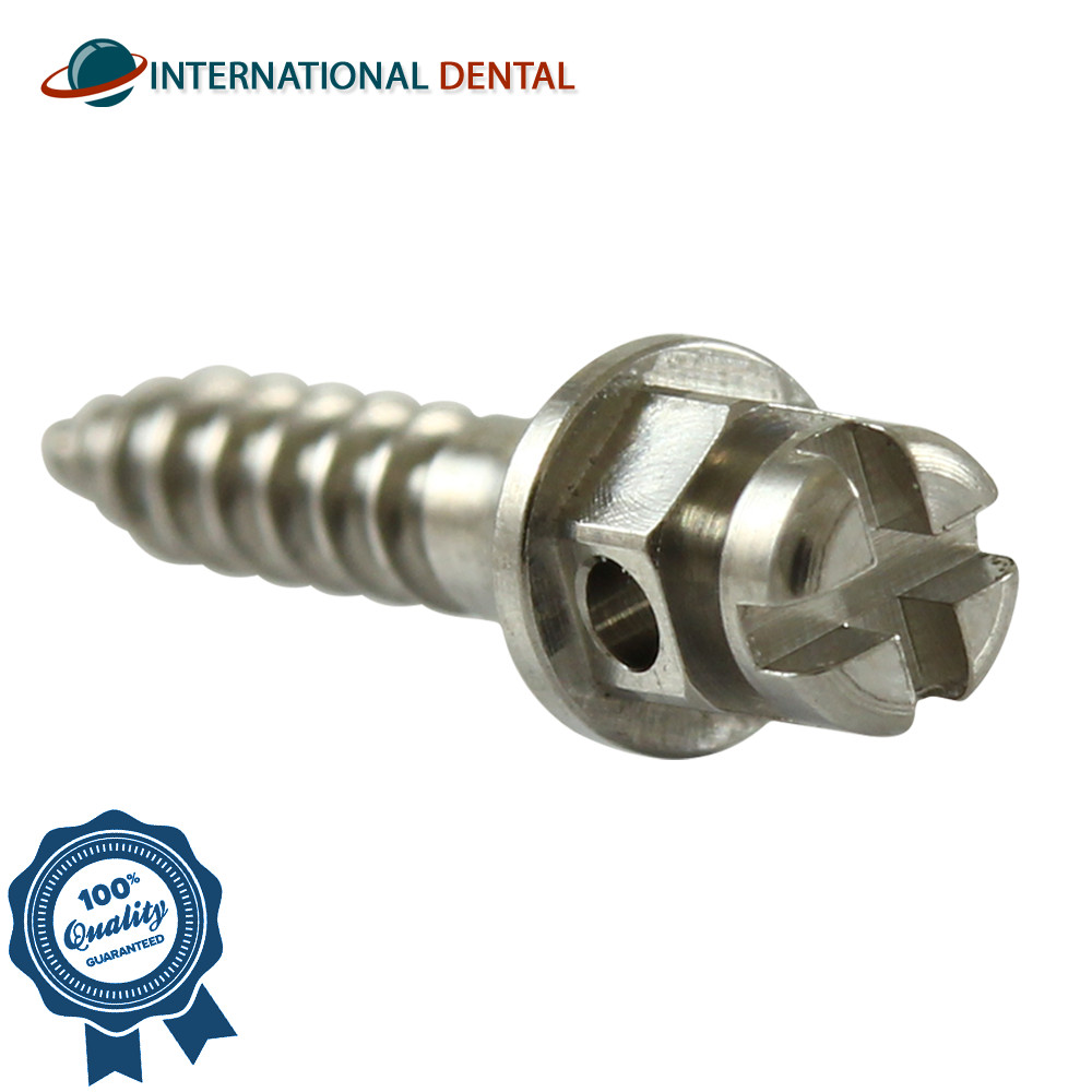 Dental Titanium Cross Head Orthodontic Micro-Fixture TAD Ø1.5mm Anchorage Device