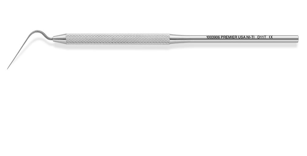PREMIER Dental Nickel Titanium Spreader D11T W/Round Handle – #1003906