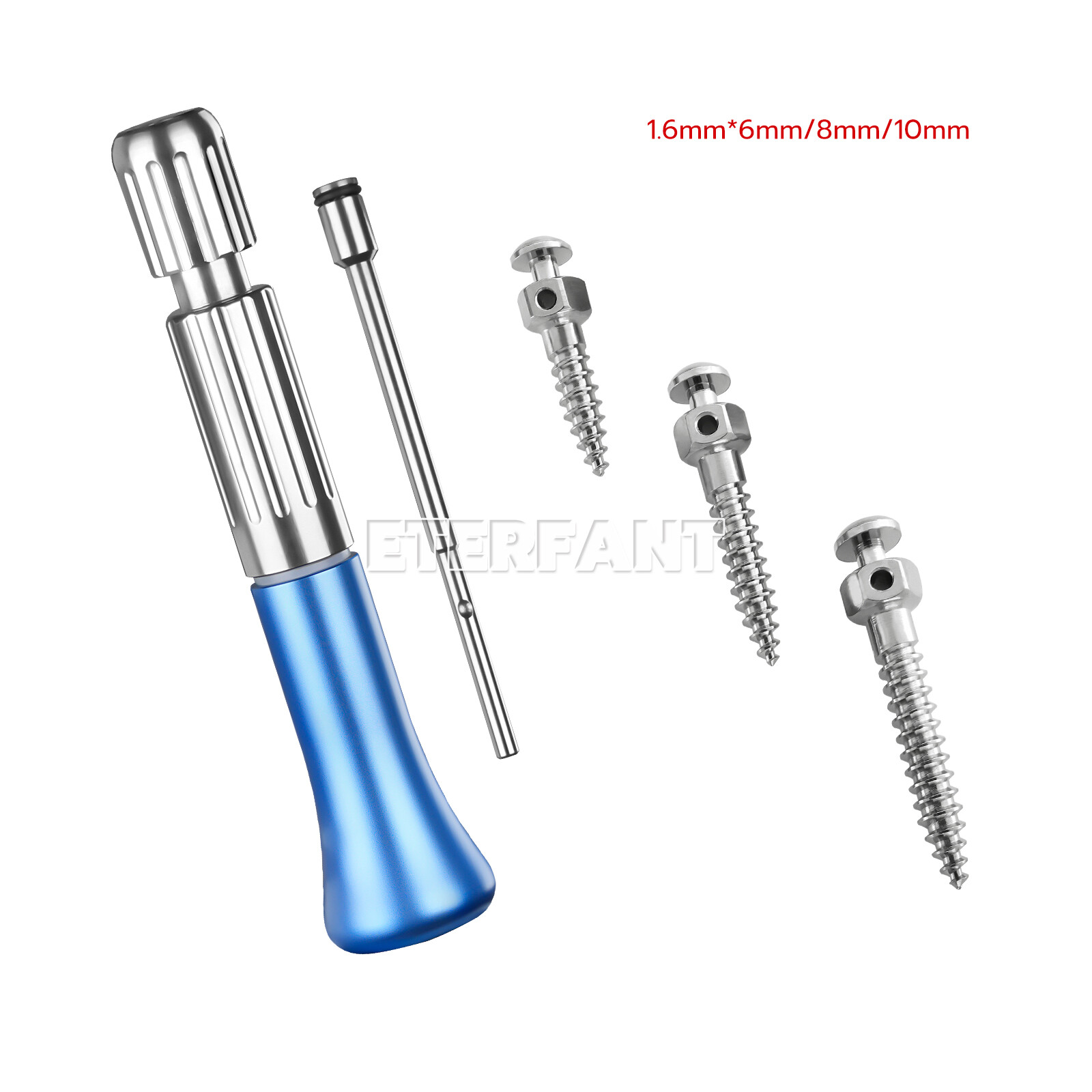 ETERFANT Dental Orthodontic Micro Implants Mini Screw Self-Drilling/Screwdriver