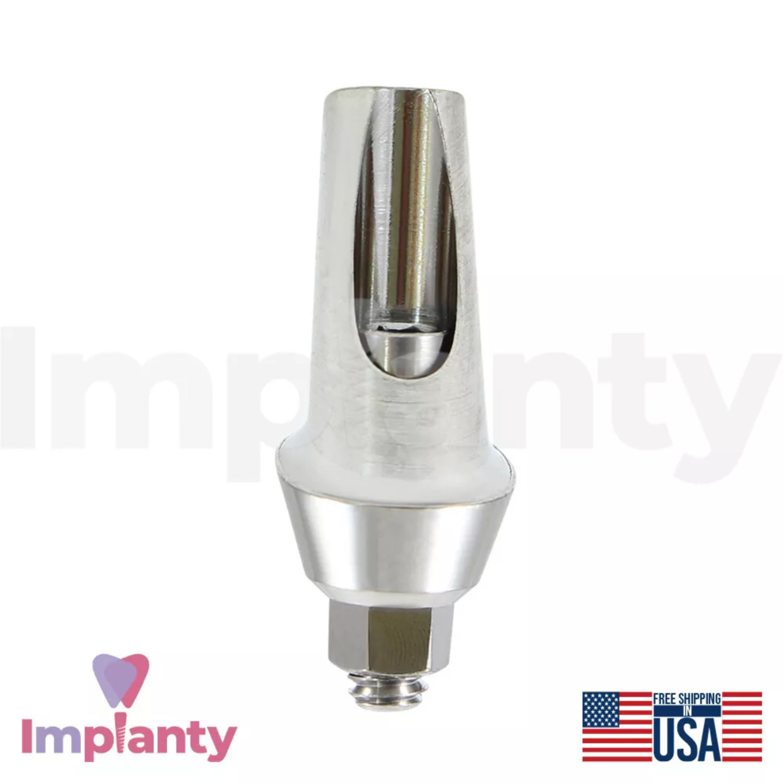 GDT Anatomic Ø5.4mm Diameter Angulated Dental Prosthetic 15° Int Hex 2.42mm