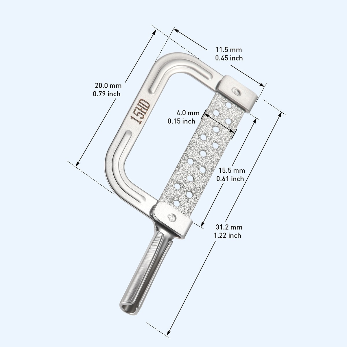 Dental Orthodontic Interproximal Enamel Reduction IPR Strip Automatic 15-90HD