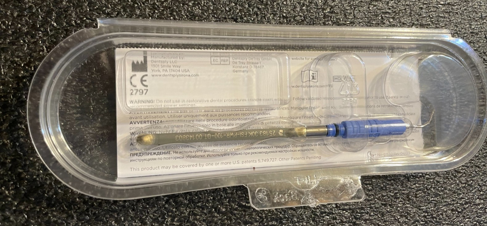 DENTSPLY Cavitron Insert Tip PowerLINE 30K FSI-PWR-100 (Vet, Dental) – #80798