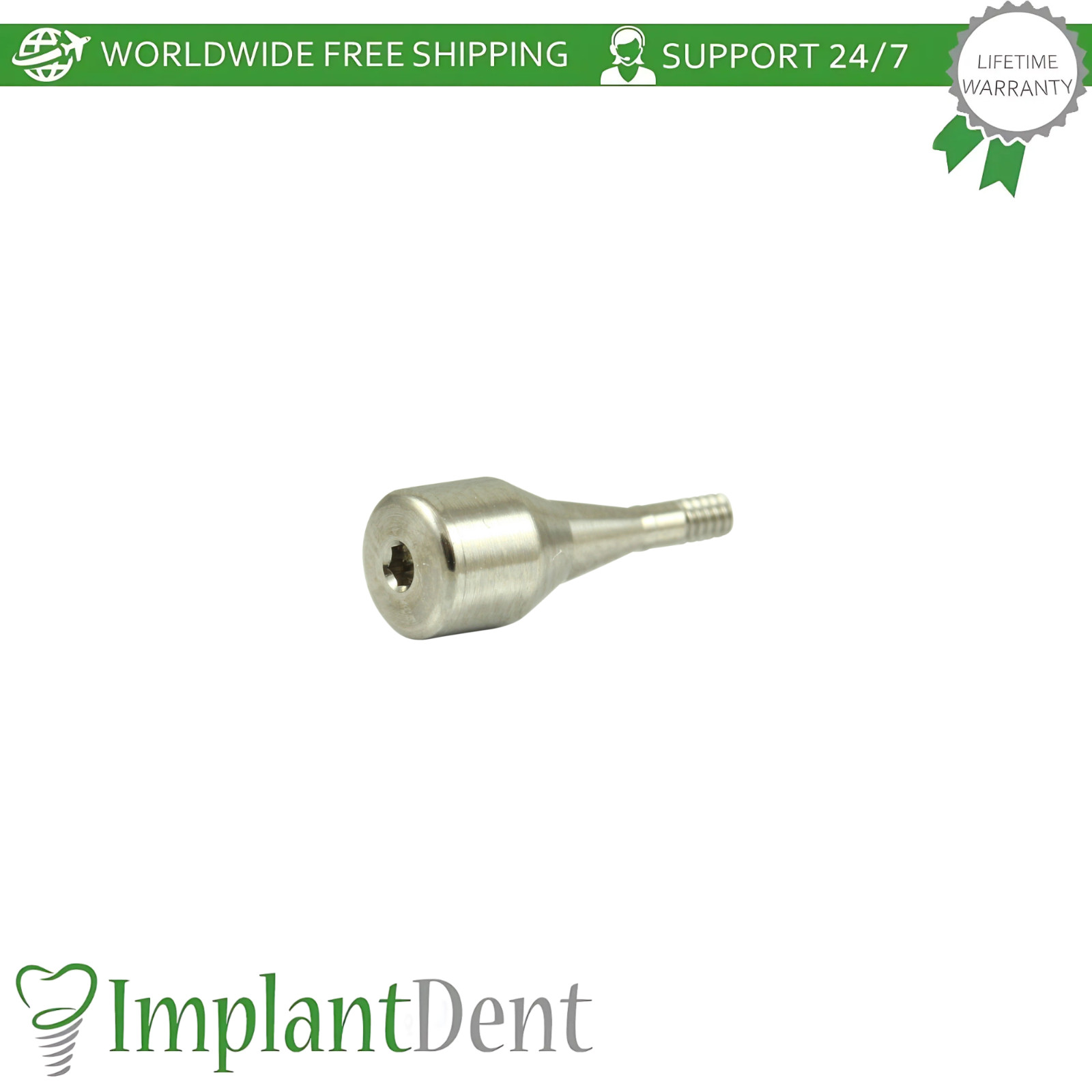 0sstem TS Compatible Mini Platform 2.1mm Healing Cap Dental Prosthetic
