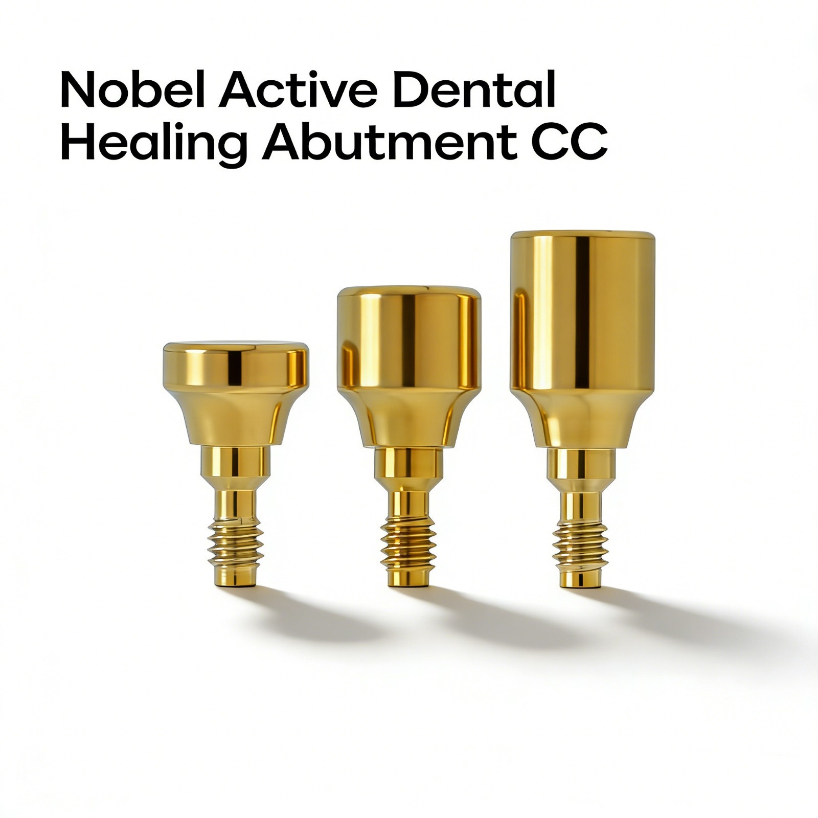 US Dental Healing Abutment NP RP ∅3.6/5.0/6.0 for Nobel Active Conical Titanium