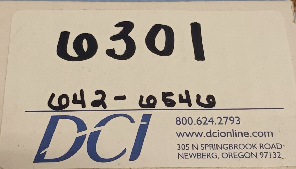 *LOT OF 3* DCI Henry Schein Dental 6301 Gray Tubing Foot Control 642-6546