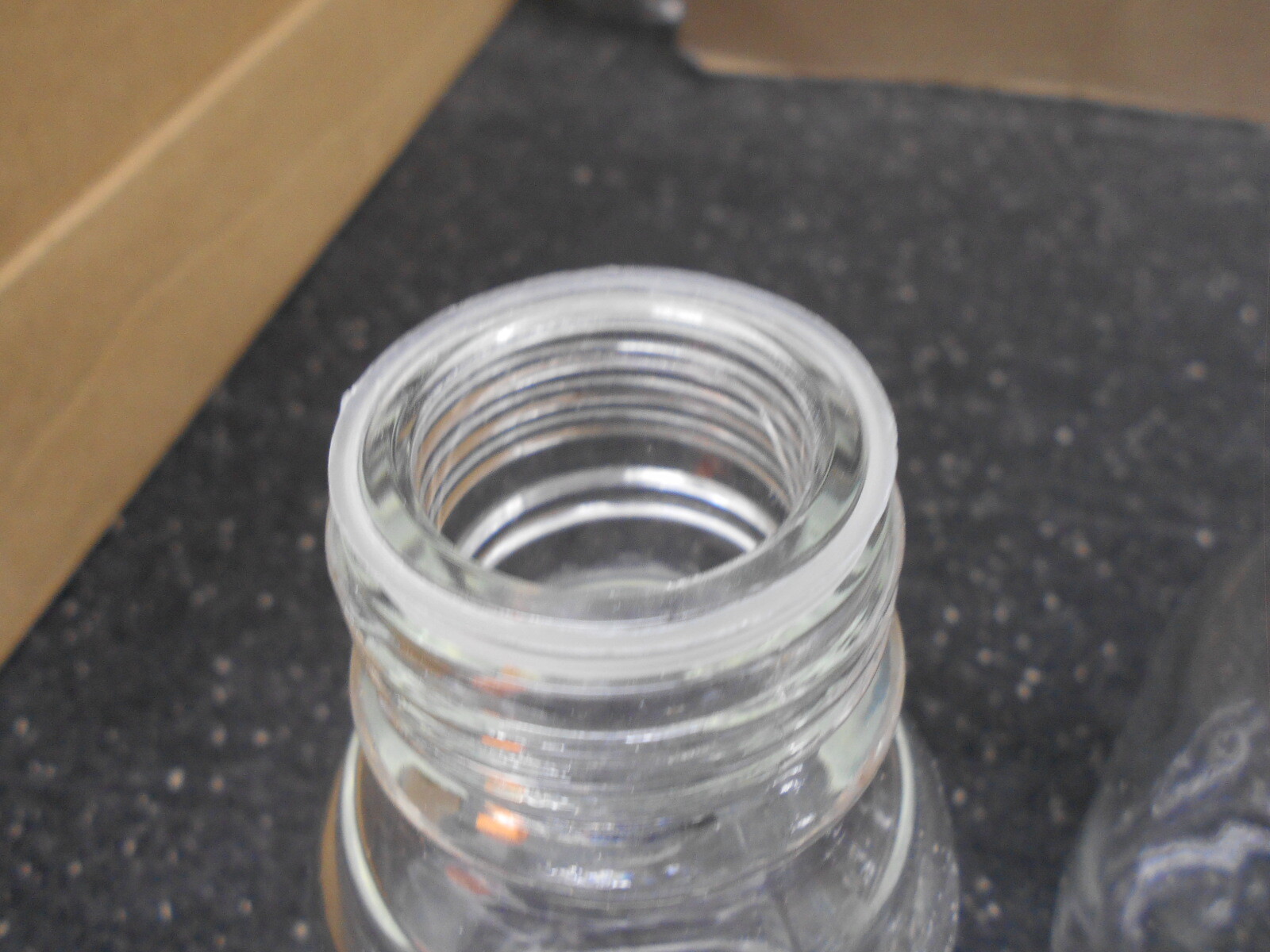 LOT OF 2 KIMBLE KIMAX 14397 250mL MEDIA STORAGE BOTTLE W/ POURING RING