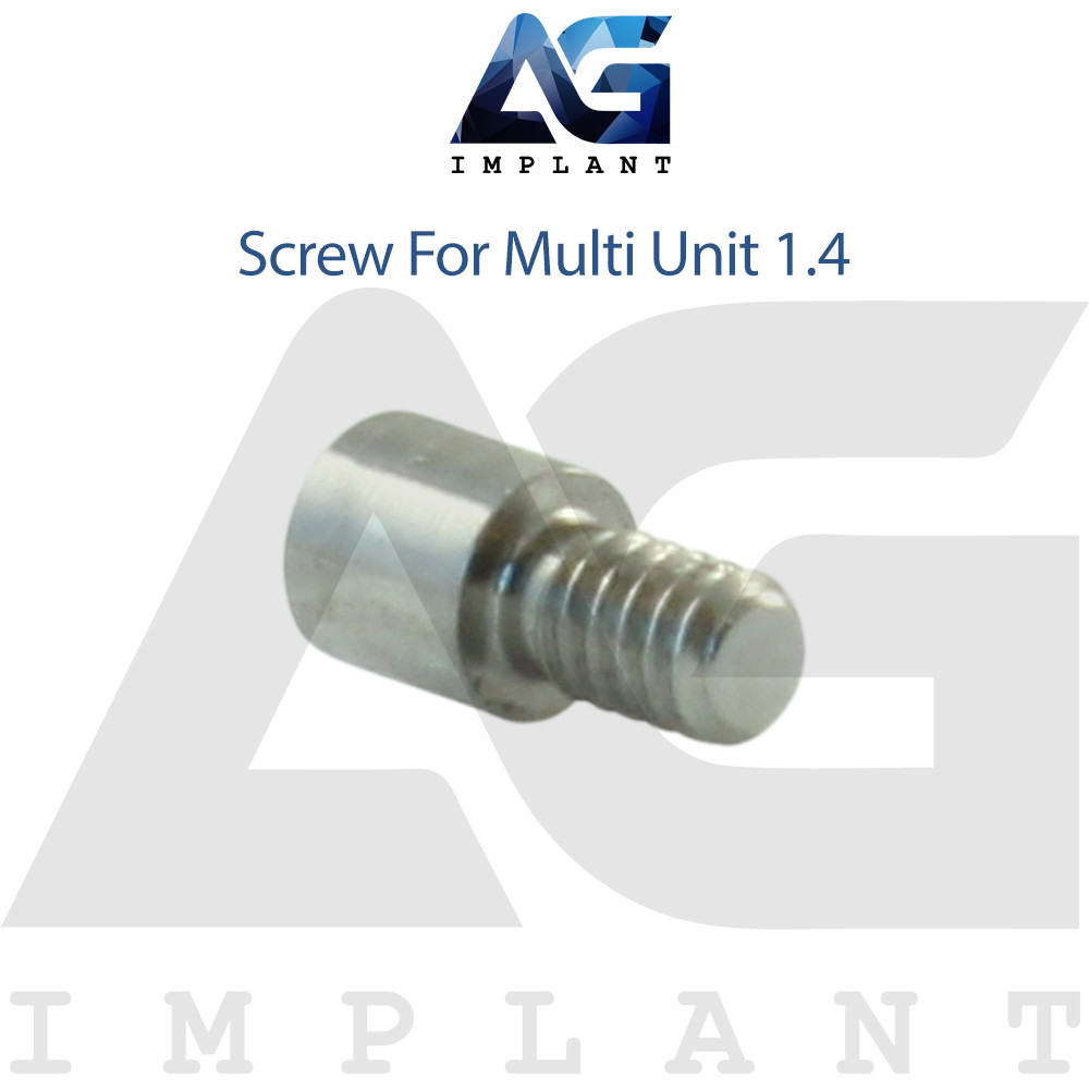 10 Screw For Multi Unit System 1.4 Abutment For Angulated And Straight Abutments