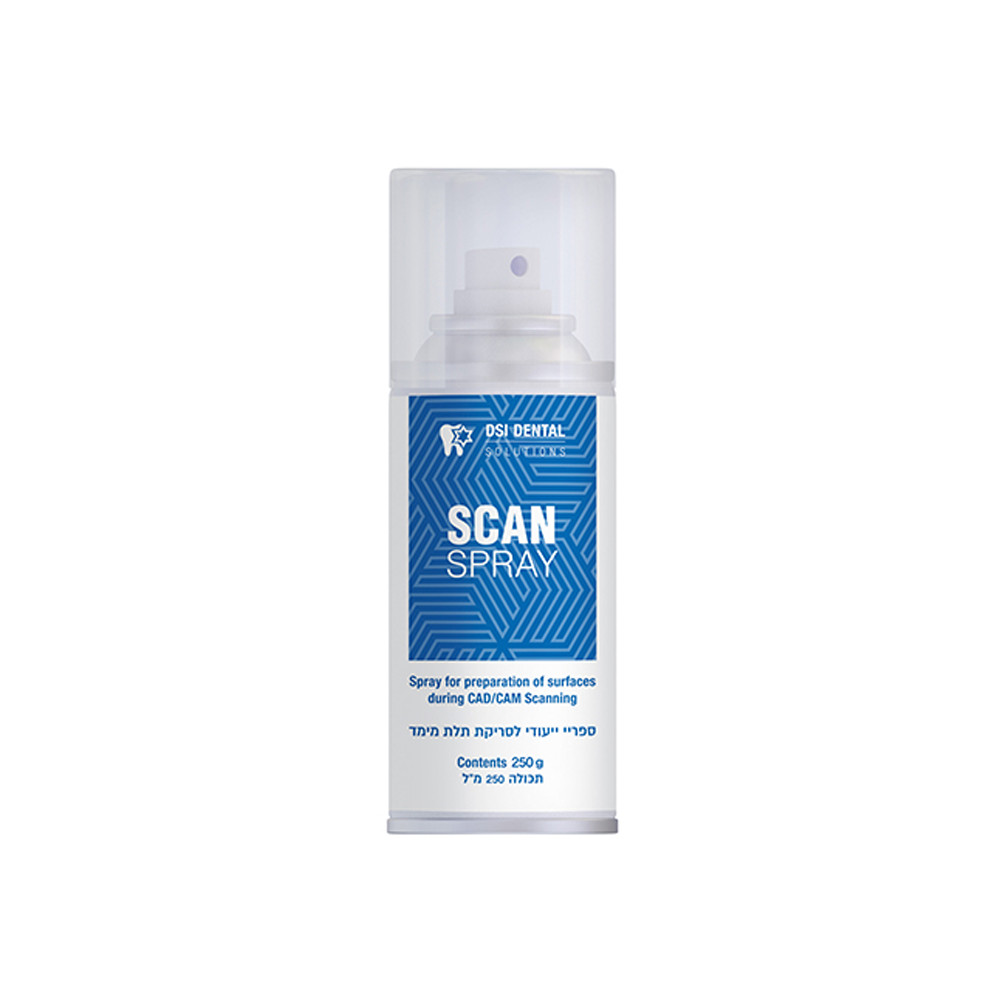 Dental Lab DSI CAD/CAM Extra-Oral 3D Scan Spray for Dental Scanning 250g