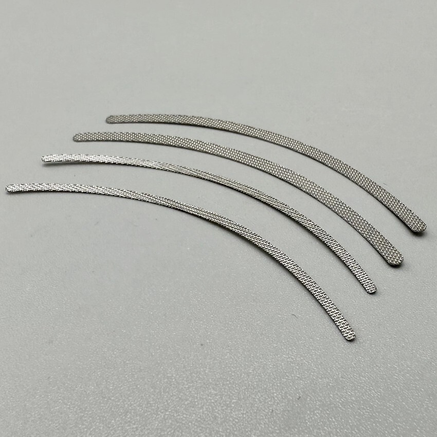Dental Orthodontics Lingual Retainer Universal 1.2/2.0mm Mesh Base Wire Bondable