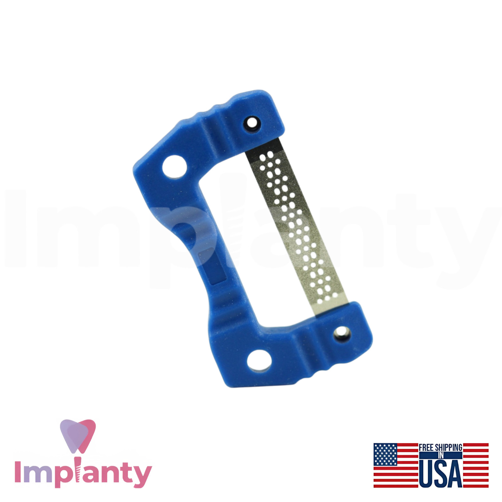 MDT Mini IPR Strips Set One Sided Diamond Coated Contouring Stainless Steel Tool