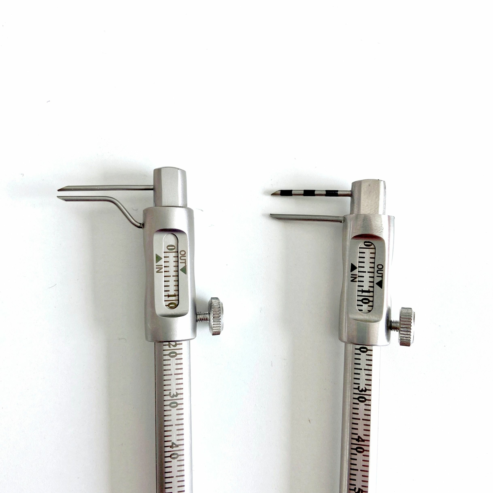 Dental Micro Measuring Edentulous Measuring Caliper Ruler 0-80 Mm Stainles Steel