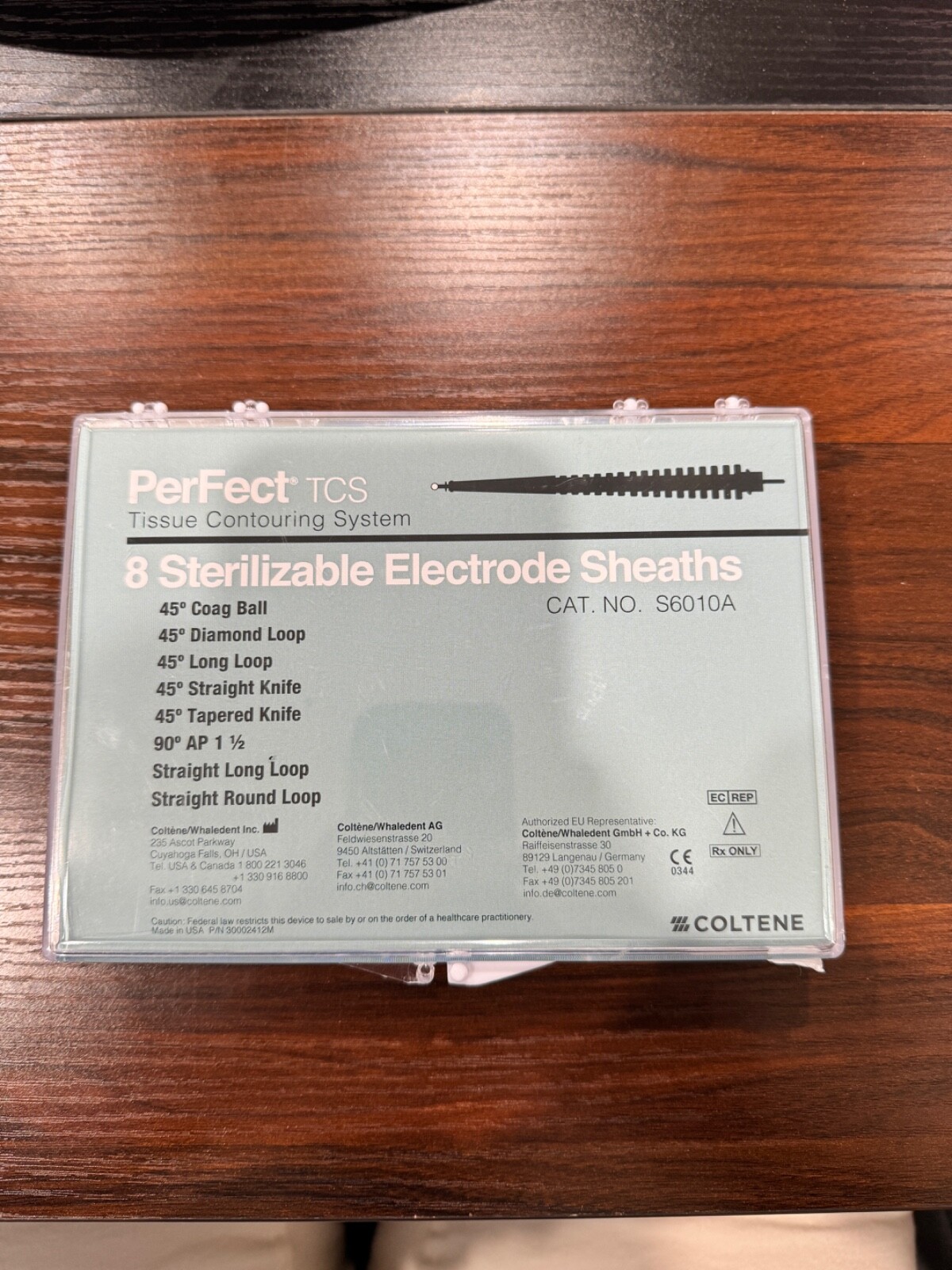Coltene PERFECT TCS II 8 Sterilizable Electrode Sheaths