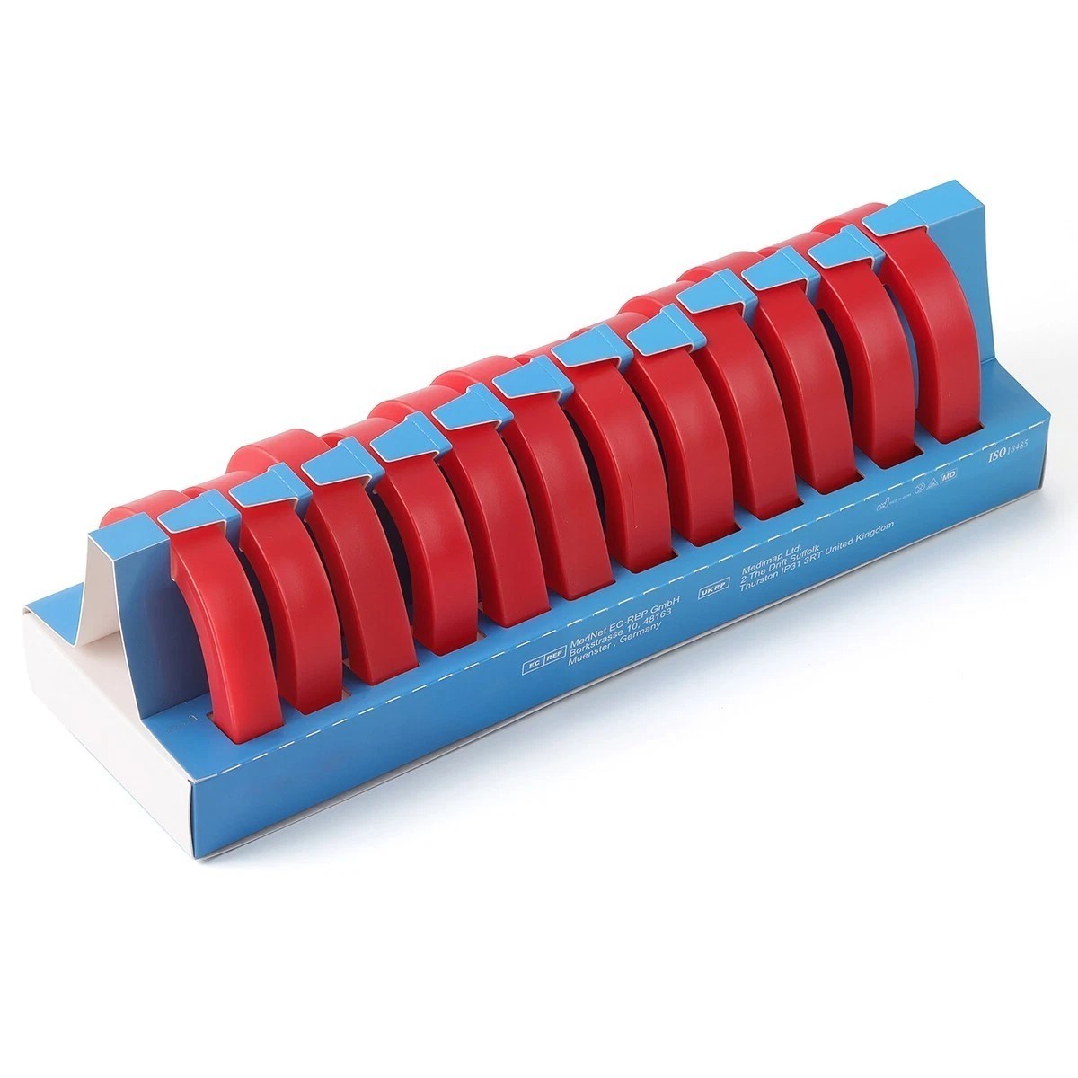 12/ Dental Lab Bite Block Registration Wax Occlusal Rims Preformed Casting Hard