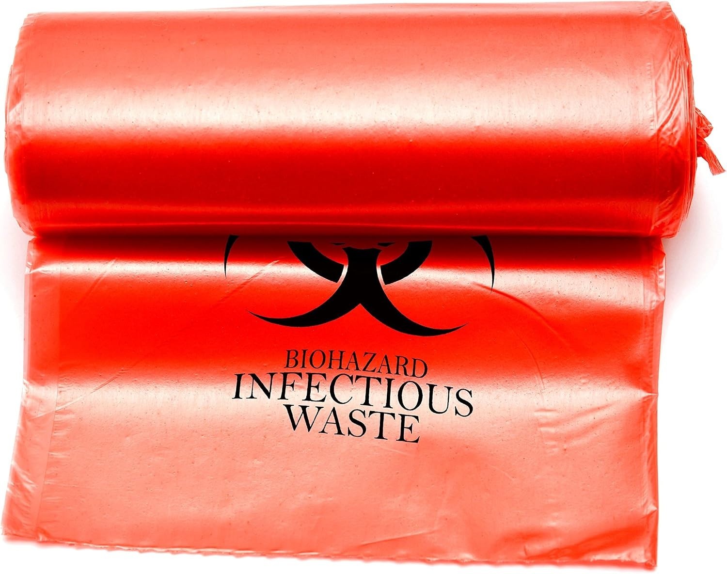Durable 50-Pack Oakridge Biohazard Bags – 10 Gallon Size with X-Seal Bottom