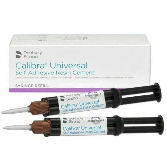 Dentsply Calibra Universal Self-Adhesive Resin Cement Kit ShadeTR FREE SHIPING