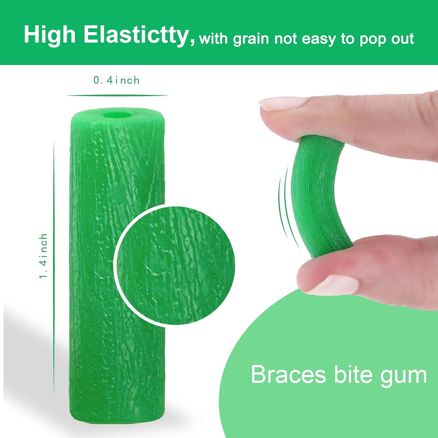 20 PCS Retainer Chewies for Aligner Seating – Mint Scented Aligner Tray Seaters