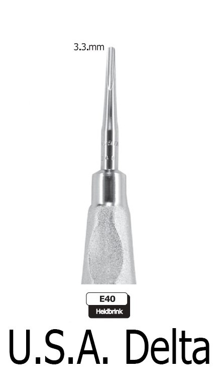 USA Delta Dental Instruments Heidbrink Elevator E40 (Upper and Lower)