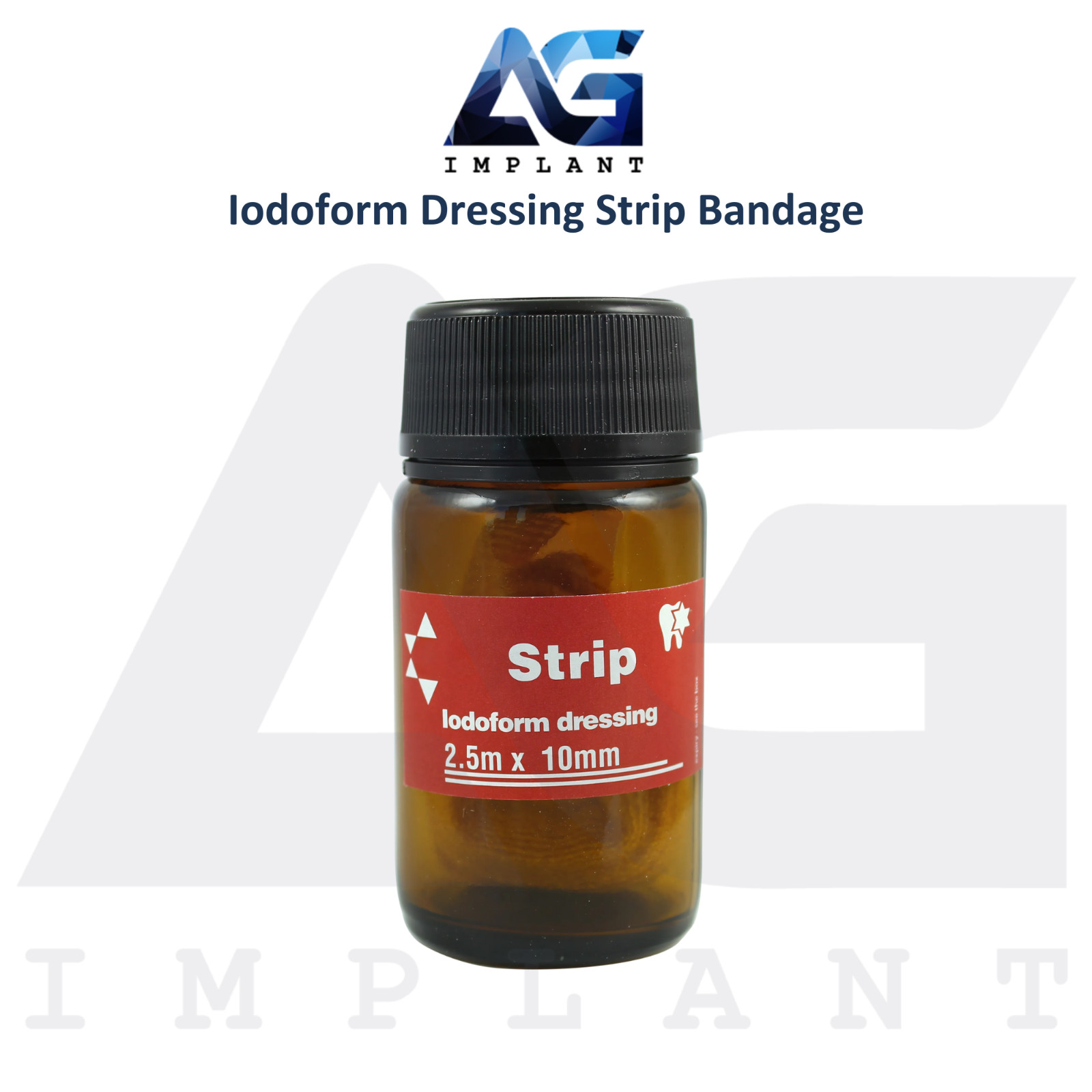 Dental Dressing Strip Bandage I0d0form Gauze Fabric Dry Socket Prevention Mild