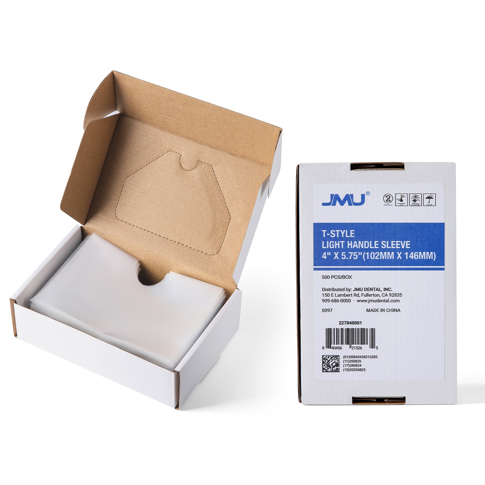 500pcs Dental T-Style Light Handle Covers/ Sleeves for T-Shape Handles 4＂x5.75＂