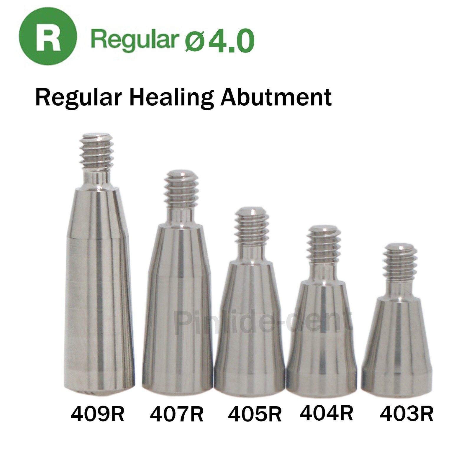 Dental Healing Abutment Caps Regular Mini Cover Screw Platform Fits Oss Hiossen