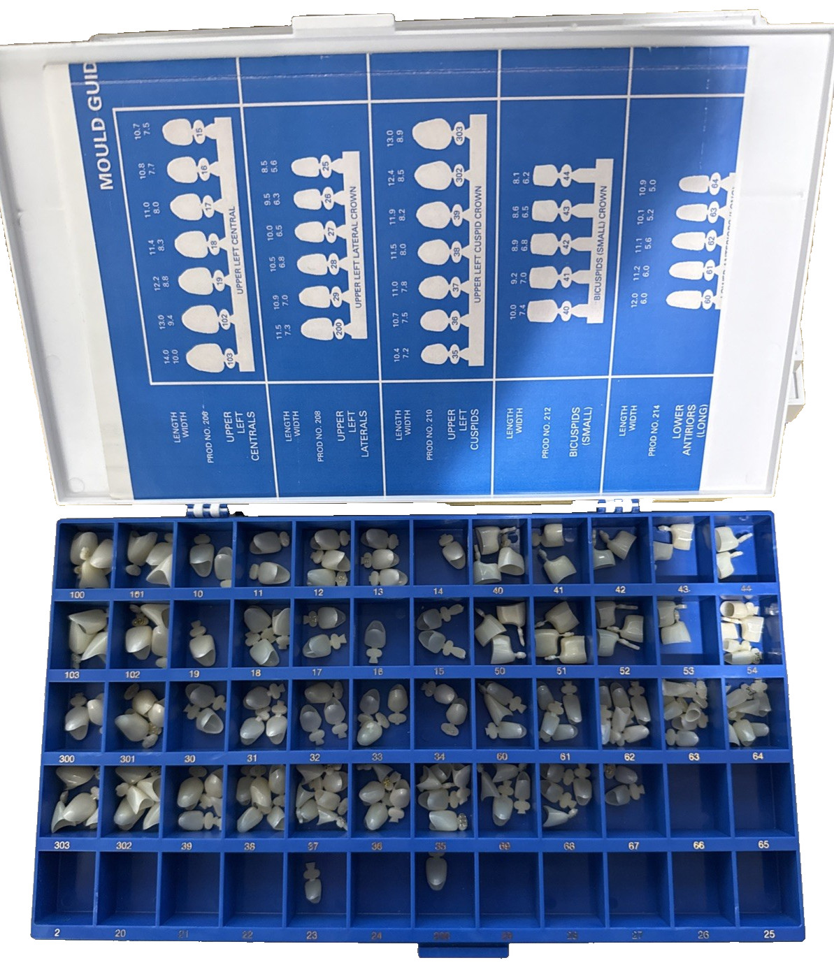 Benco PolyCarbonate Crowns Pre Owned Partial Kits