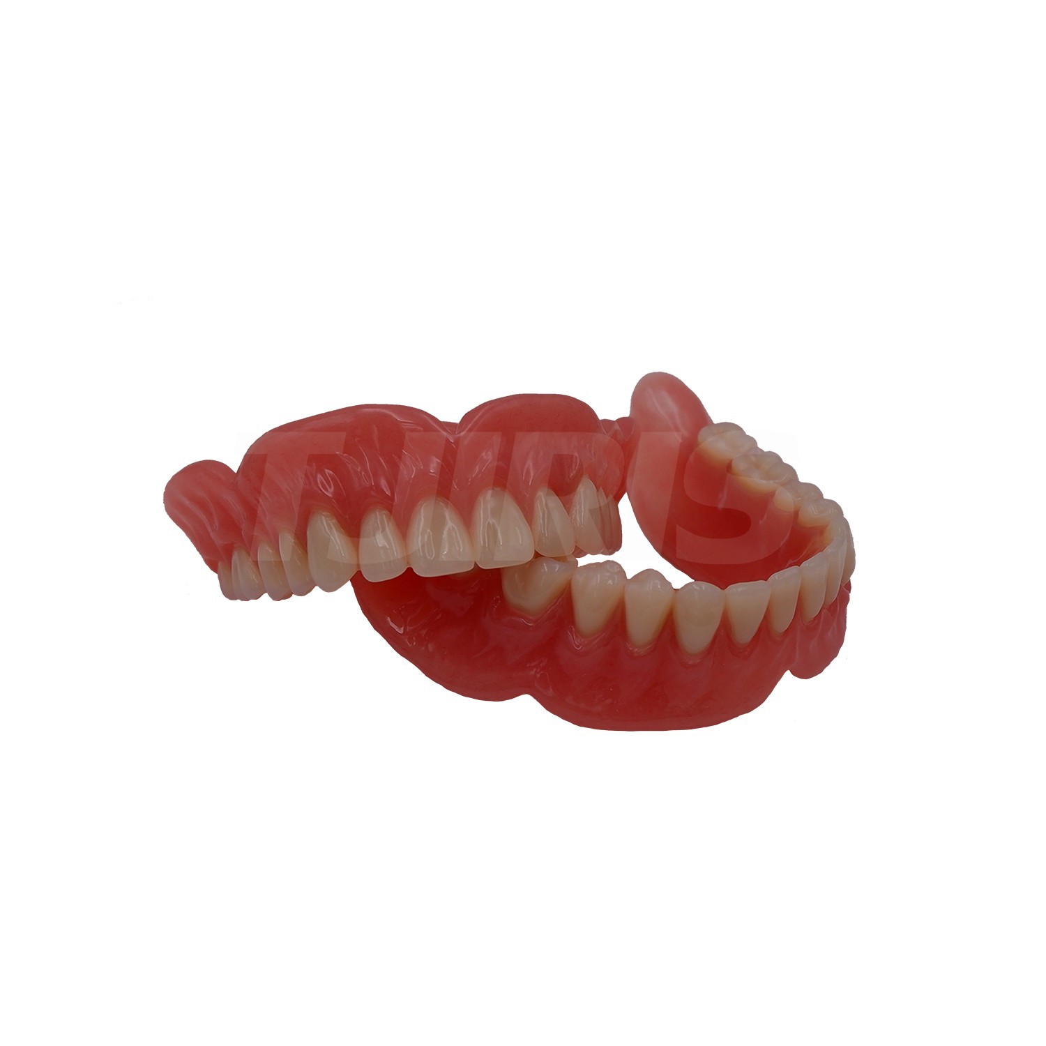 Dental Lab Self Curing Denture Base Resin Acrylic Powder Fibred Pink 100g