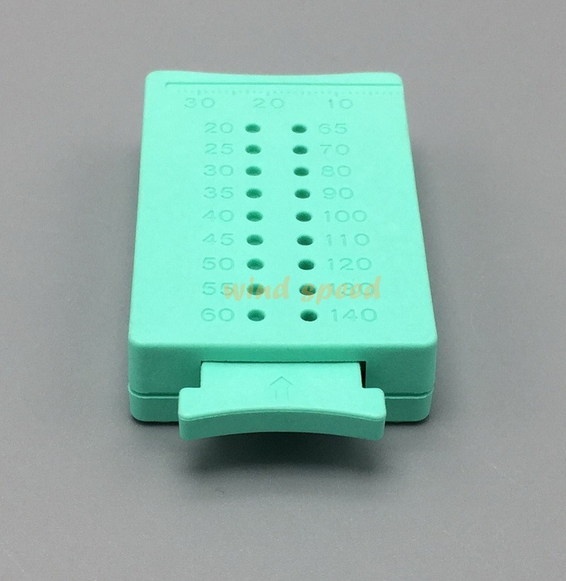 1pc Dental Gutta Percha Points Root Files Gauge Cutter Plate Tray Measure Ruler