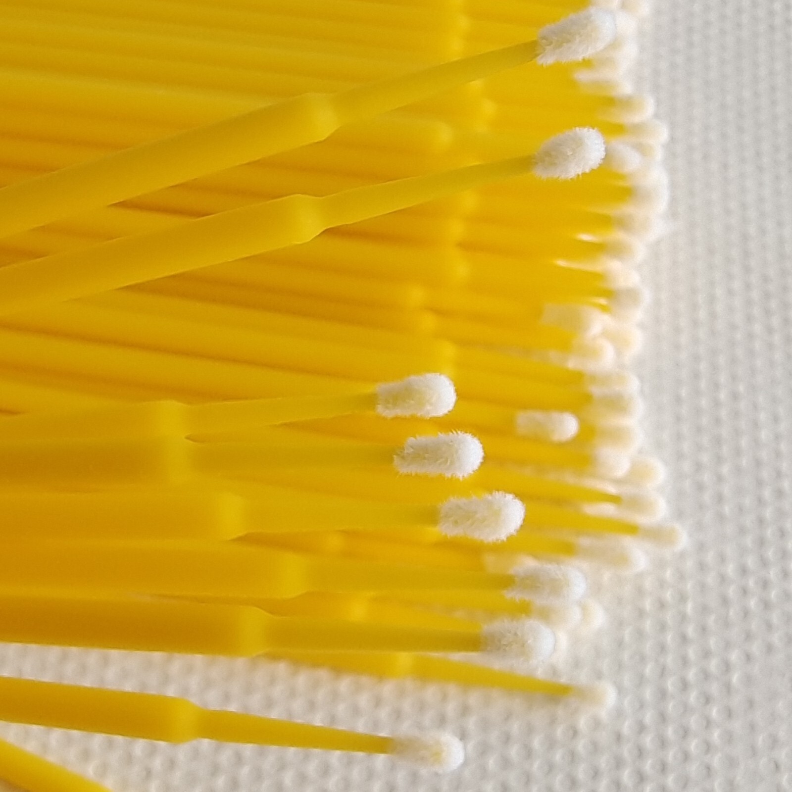 Dental Microbrush Applicators Tips Yellow 400 applicators Micro Brush Cleaning