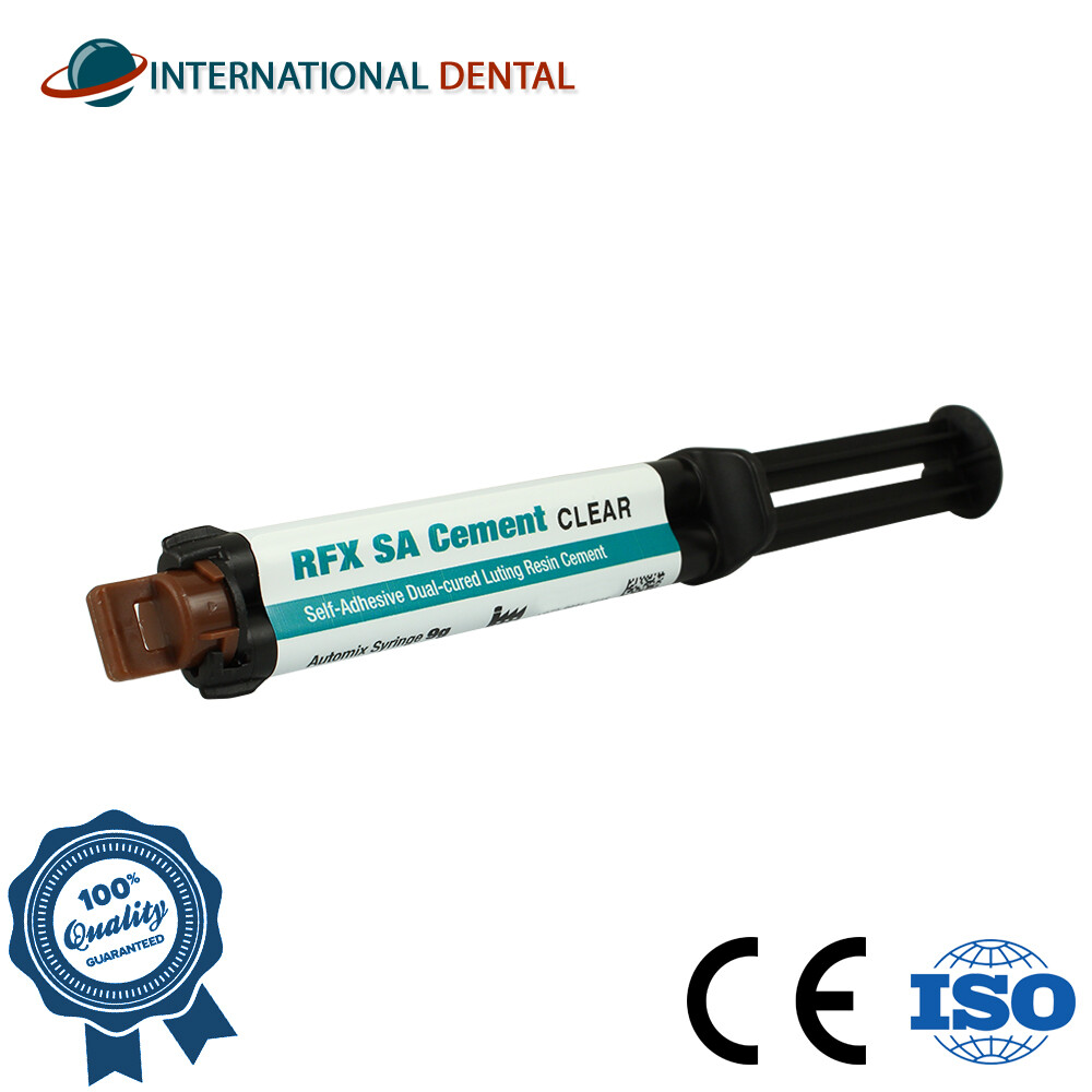 Dental Restoration Permanent Fixation Cement Dual Cure 9g Automix Crown Bridge
