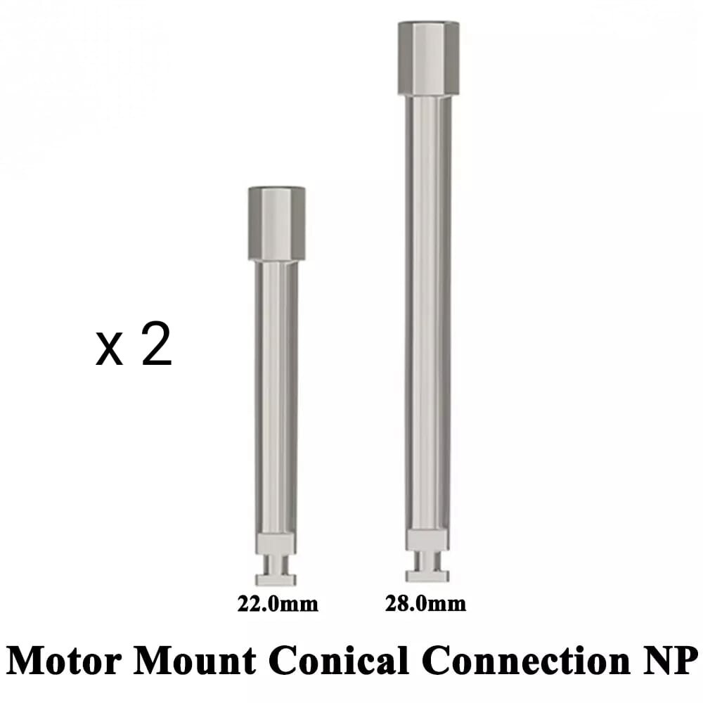 Dental Motor Mount 2 pcs Driver Conical Connection 2.25mm NP Surgical Tools Set