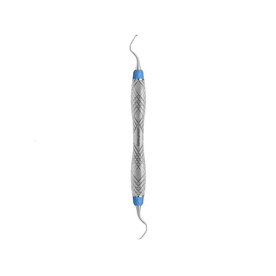 HU-FRIEDY #17/18 MINI5 GRACEY EE2, HARMONY, BLUE ERGONOMIC HANDLE (x3)