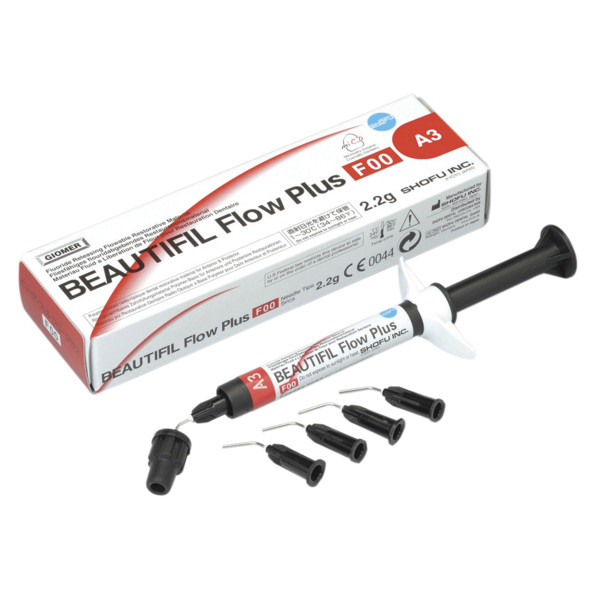 SHOFU BEAUTIFIL Flow Plus F00 ZERO Flow flowable Restorative 2.2g Syr.-All Shade