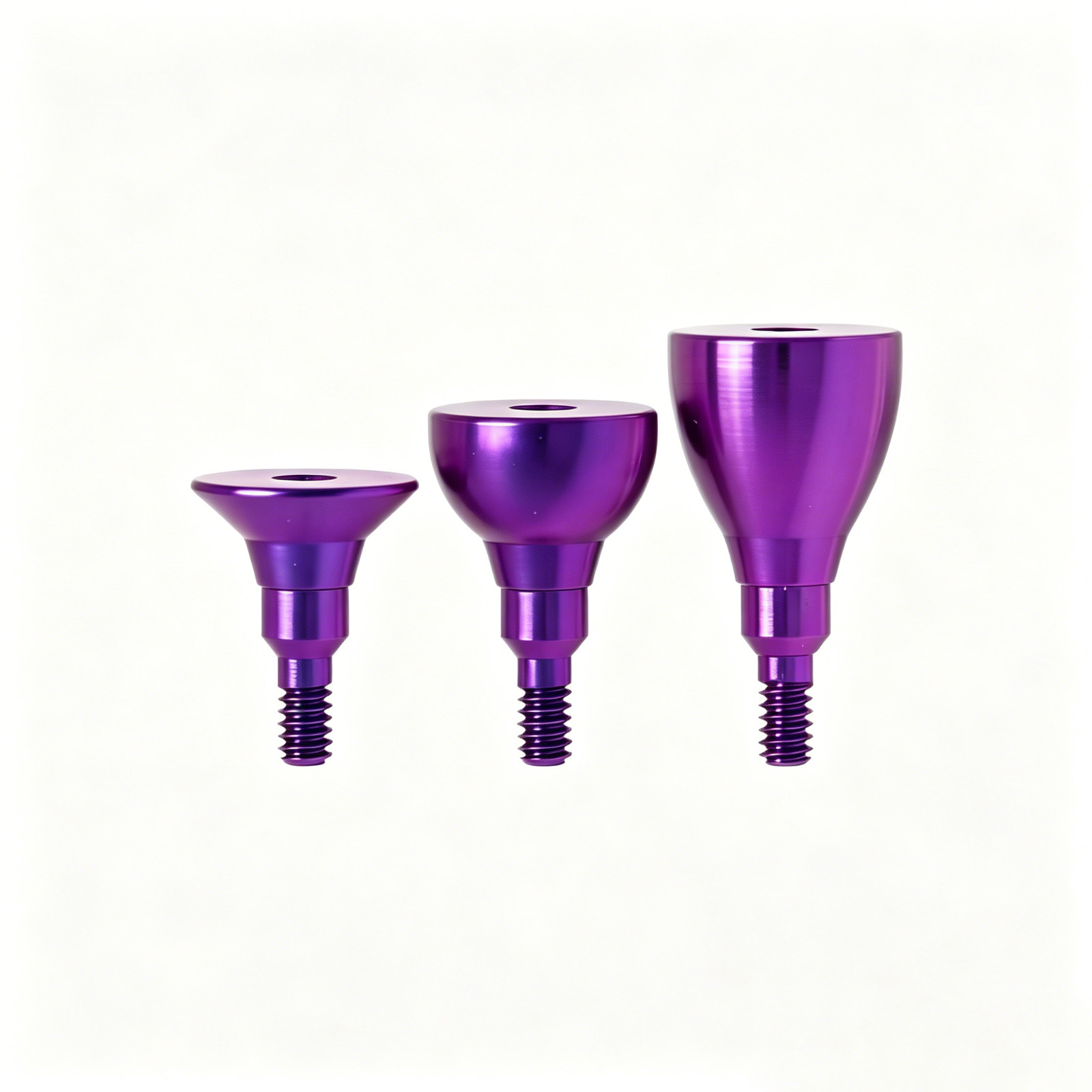 US 5Pcs Dental Healing Abutment for Osstem Hiossen Nobel Active Straumann ITI