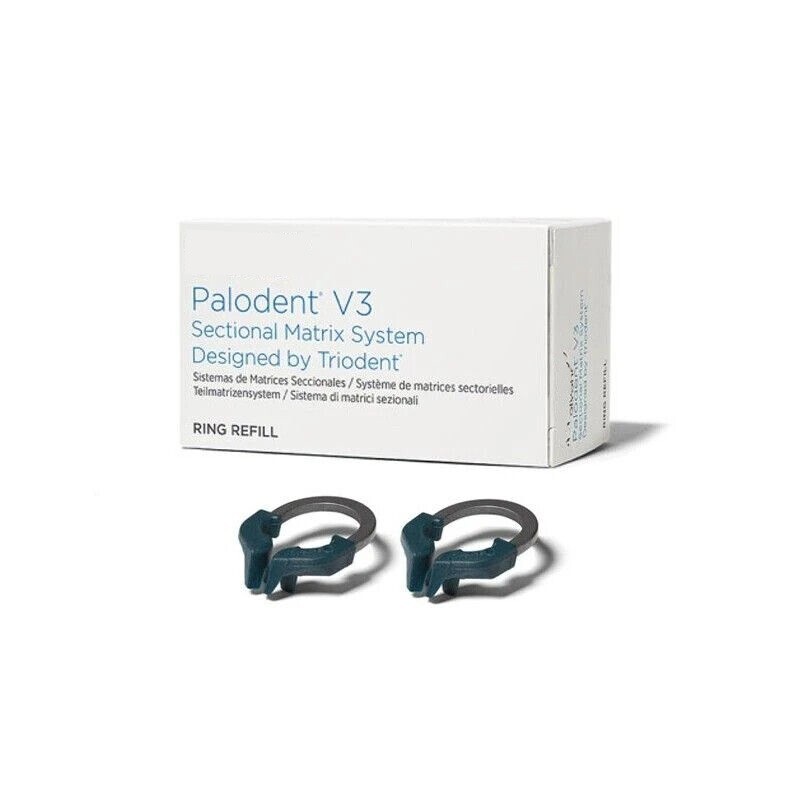 Palodent V3 Sectional Matrix System Narrow Ring Refill Set of 2 Rings