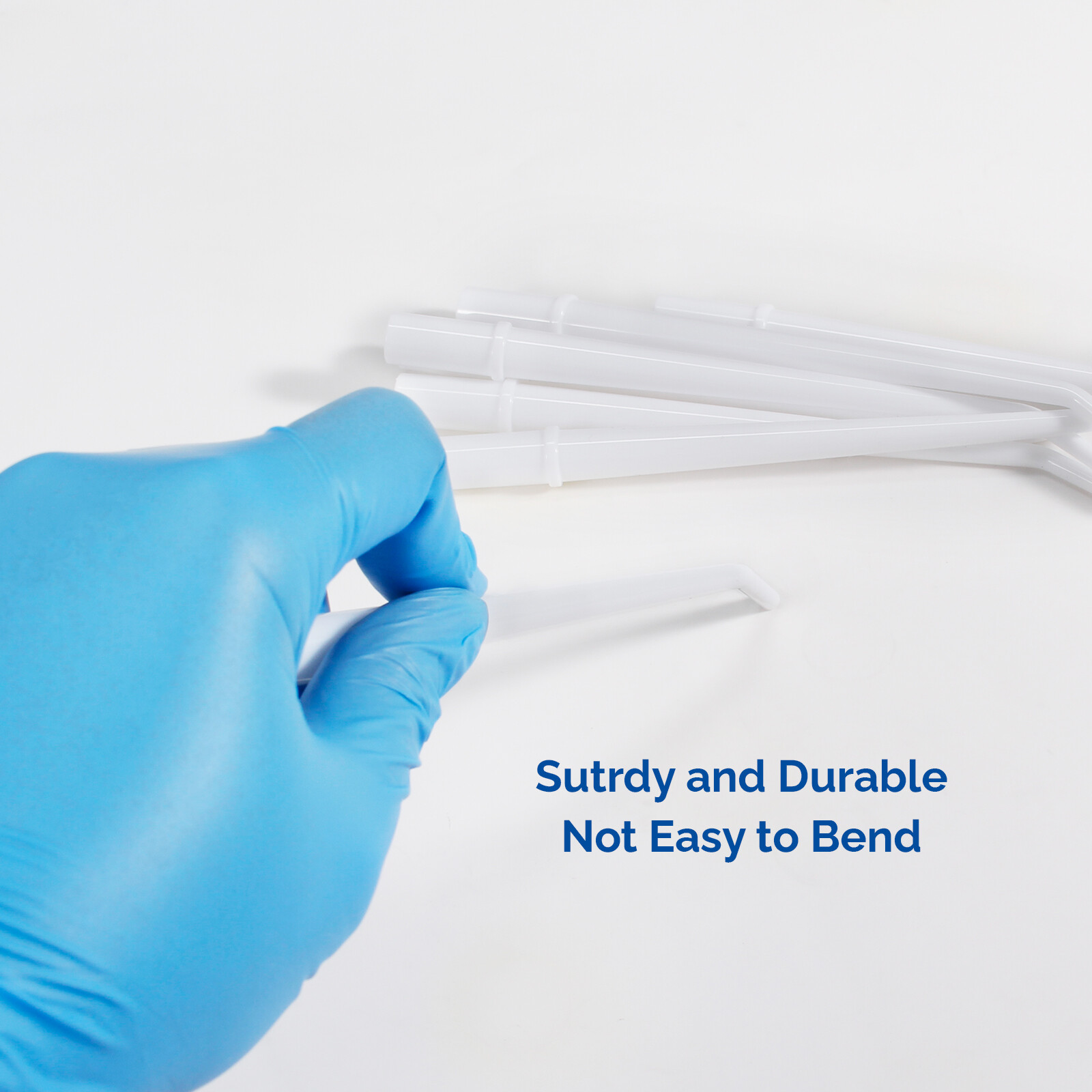 250 (10Packs) Dental Aspirator Tips PE Tube Clinic Surgical Suction Saliva 1/8″