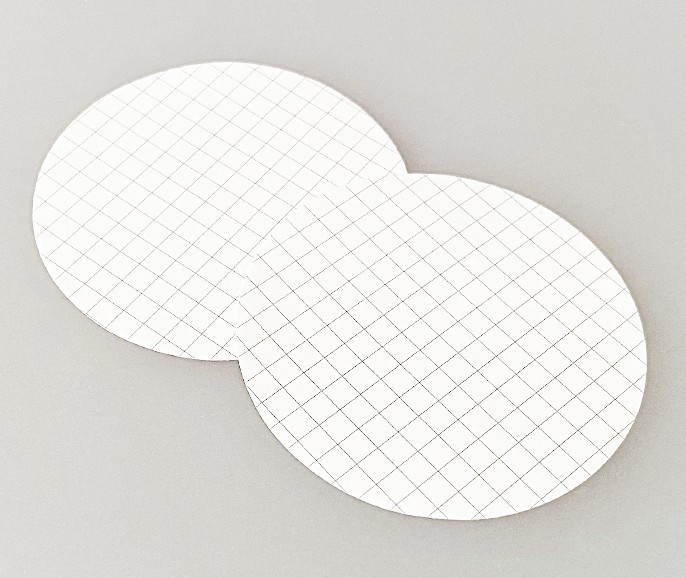 200pc Sterile MCE Membrane Filter, Black Grid, 50mm, 0.45um, Individually Packed