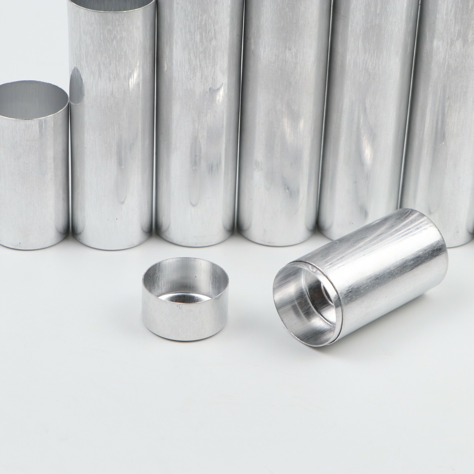 200Pcs Dental Empty Aluminum Tubes Cartridges for Making Flexible Denture