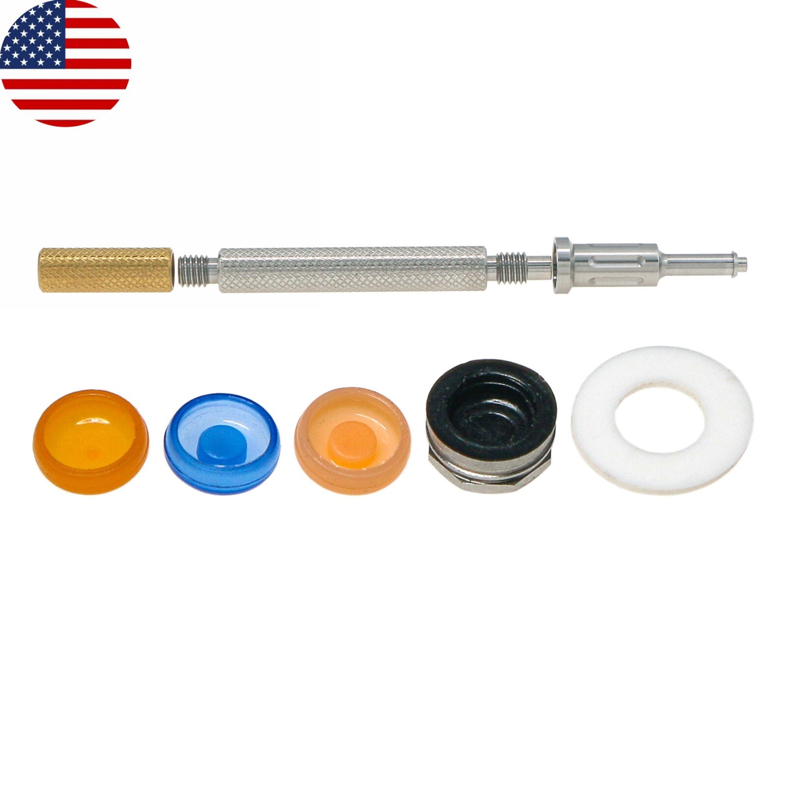 US Dental Attachment Abutment Male Cap Tool fit Zimmer Removable PAØ3.5mm/4.5mm