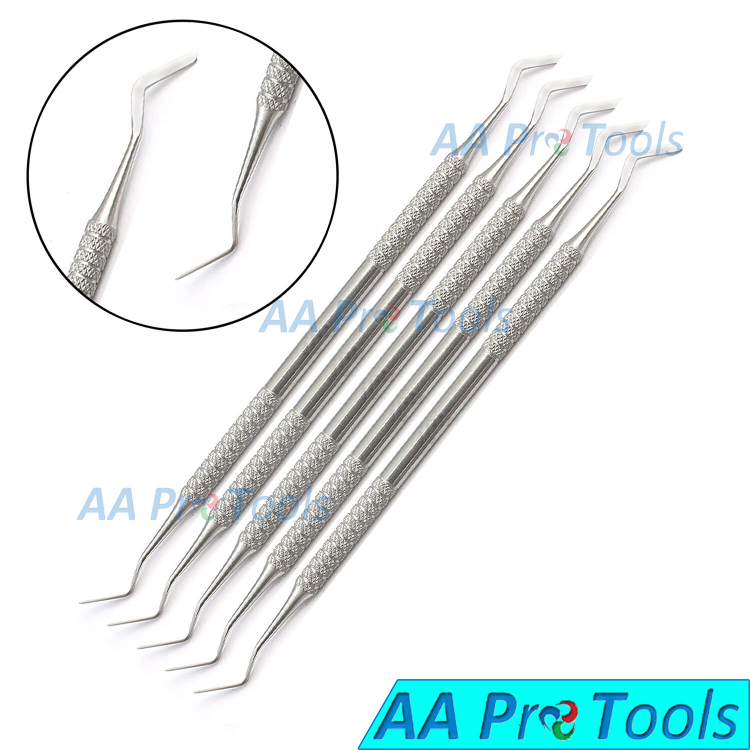 5 Dental Heidman Composite Filling Spatula 2mm Heidemann Placing Mixing Spatulas