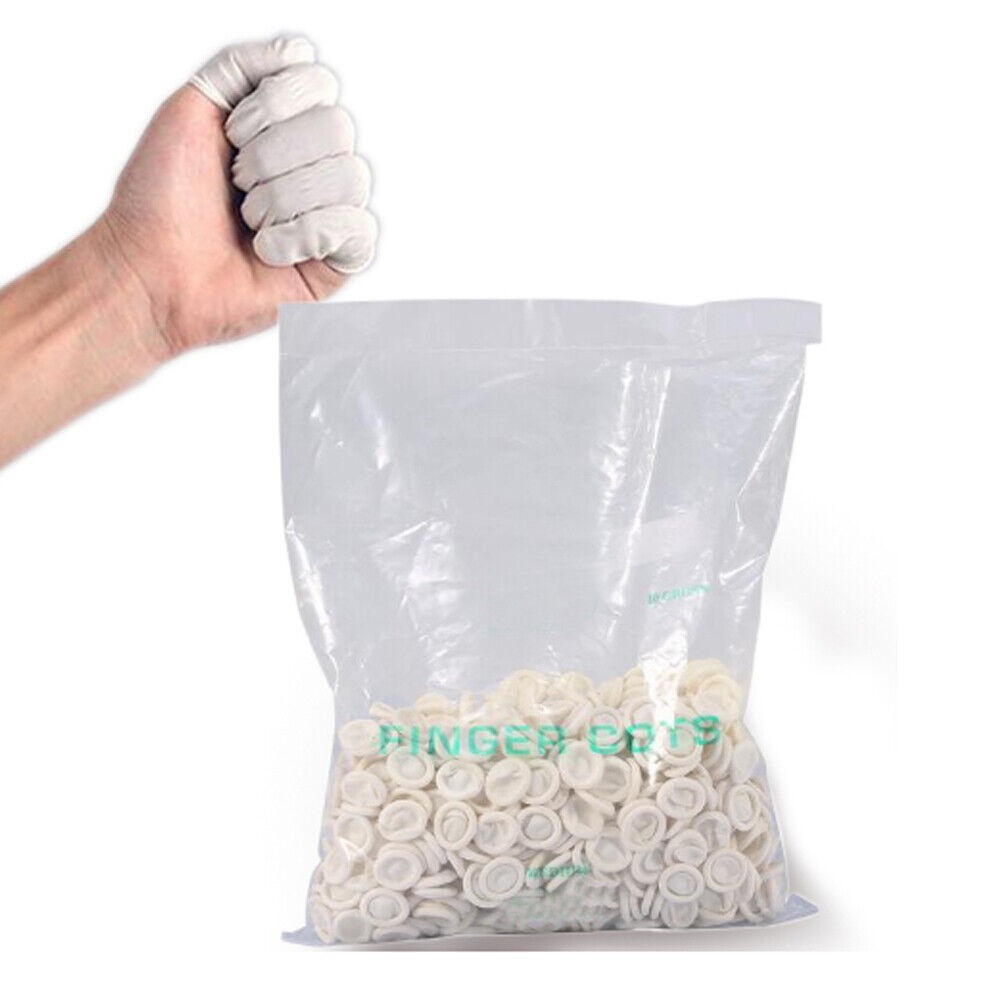 Dental Disposable Latex Finger Cover/Scaler Handpiece Protective Sleeves Sheath