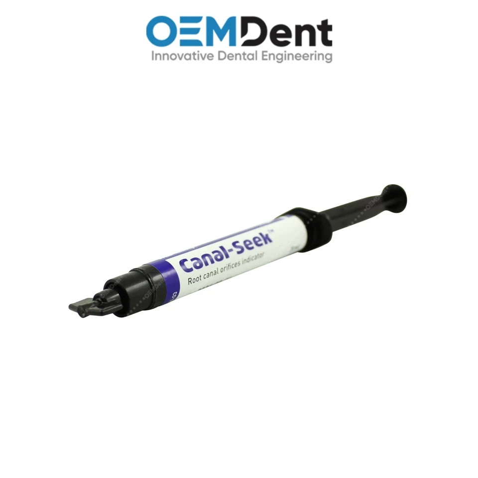 Dental Ro0t Canal Orifice & Crack Indicator Syringe 3ml, Brush Tips