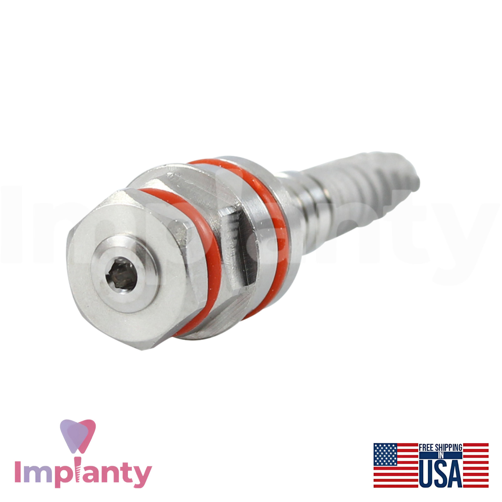 10x GDT CNP Spiral Conical Connection Hex Dental Fixture Narrow Platform NP